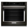 KOSE507EBS KitchenAid 27 Inch Single Wall Oven with Convection- 4.3 cu. ft. Black Stainless Steel-5