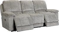 Teak Green Power Reclining Sofa - Samson