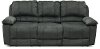 Gray Power Reclining Sofa - Samson-2