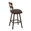Espresso Swivel Counter Height Stool - Saugus-3