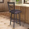 Auburn Swivel Counter Height Stool - Fargo -4