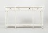 Antique White 60 Inch Console - Stately