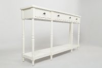 Antique White 60 Inch Console - Stately-2