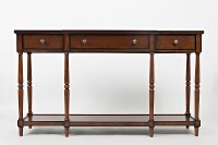 Antique Mahogany 60 Inch Console - Stately