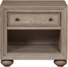 Clearance Classic Weathered Gray Nightstand - Heather