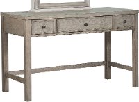 Classic Weathered Gray Vanity Desk - Heather