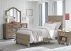Clearance Classic Weathered Gray 6 Piece Twin Bedroom Set - Heather