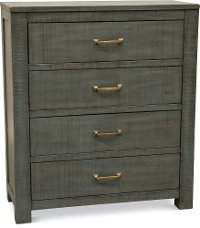 Casual Rustic Blue Chest of Drawers - Choices-2