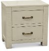 Clearance Casual Rustic Birch Nightstand - Choices