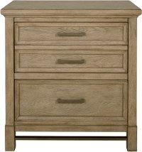Classic Weathered Sand Nightstand - Leyton Park-3