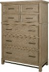 Classic Weathered Sand Chest of Drawers - Leyton Park