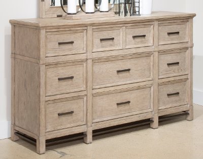 Classic Weathered Sand Dresser - Leyton Park