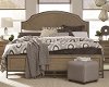 Clearance Classic Weathered Sand Queen Bed - Leyton Park