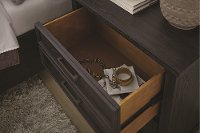 Classic Midnight Brown Nightstand - Grafton Ave.-2