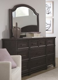 Classic Midnight Brown Dresser - Grafton Ave.