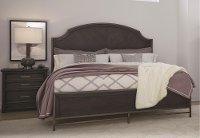 Classic Midnight Brown King Size Bed - Grafton Ave.-4