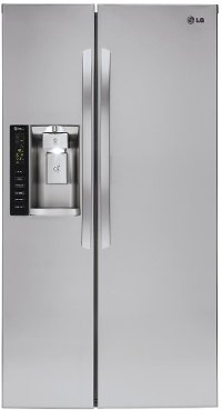 LSXC22426S LG 36 Inch Side by Side Counter-depth Refrigerator - Stainless Steel