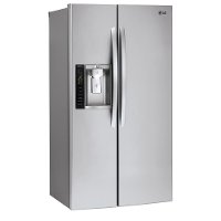 LSXC22426S LG Counter Depth Side by Side Smart Refrigerator - 21.91 cu. ft., 36 Inch Stainless Steel-3