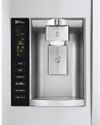 LSXC22426S LG Counter Depth Side by Side Smart Refrigerator - 21.91 cu. ft., 36 Inch Stainless Steel-5