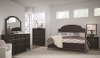 Classic Midnight Brown 6 Piece King Bedroom Set - Grafton Ave.