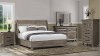 Clearance Classic Traditional Gray 6 Piece King Bedroom Set - Hudson Square
