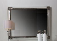 Silver & Acrylic Modern Mirror - State St.