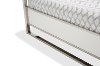 White & Silver Modern King Size Canopy Bed - State St.-2