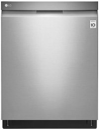 LDP6797ST LG Recessed Handle Smart Dishwasher with Third Rack - Stainless Steel