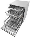LDT7797BD LG Black Stainless Steel Built-in 3-rack Dishwasher-5
