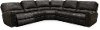 Charcoal Gray 5 Piece Power Reclining Sectional Sofa - Slinger