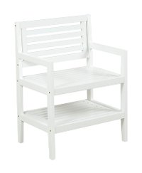 White Accent Chair - Dunnsville