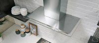 VW45G Wolf 45 Inch Cooktop Wall Hood - Stainless Steel, Glass-3