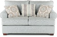 Alison Casual Classic Mist Green Loveseat