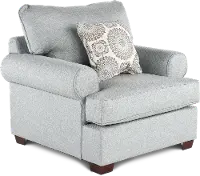Alison Mist Blue-Gray Chair