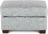 Casual Classic Mist Green Ottoman - Alison