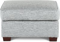 Casual Classic Mist Green Ottoman - Alison