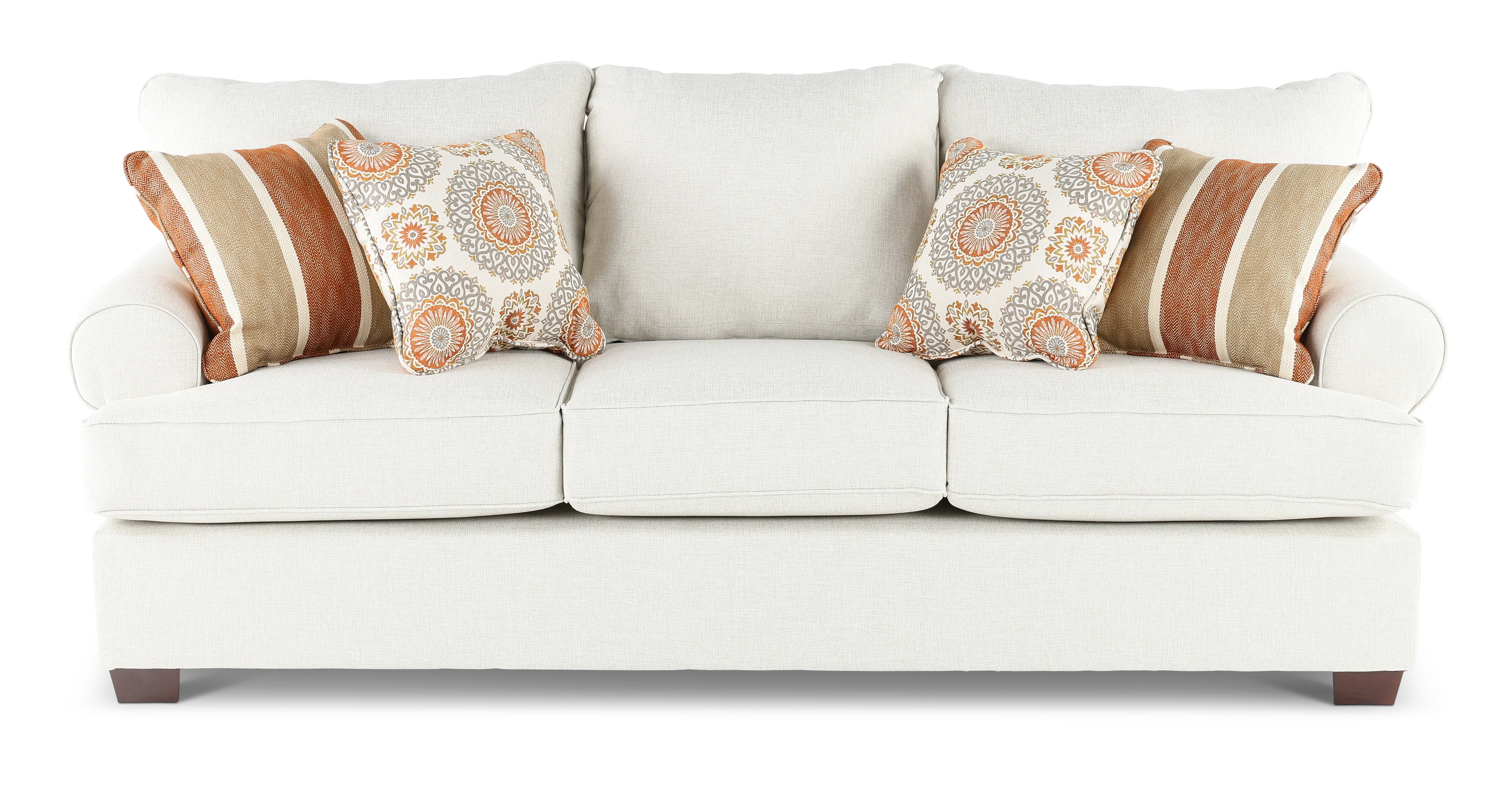 Alison Casual Classic Linen Sofa-1