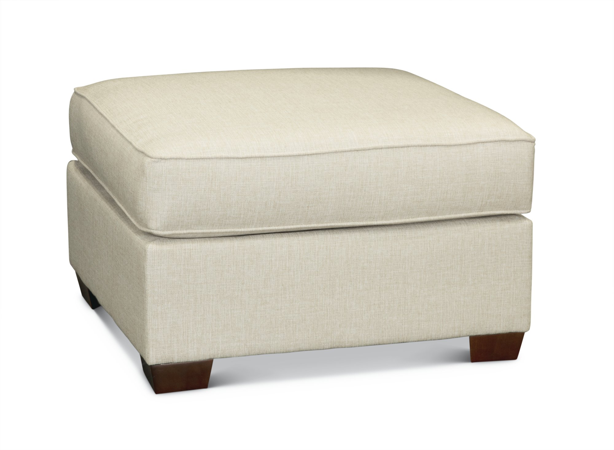 Alison Casual Classic Linen Ottoman-1