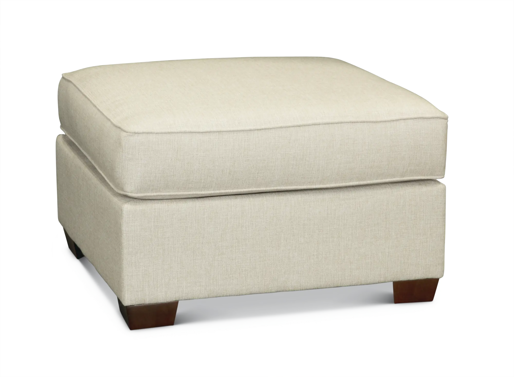 Alison Casual Classic Linen Ottoman-1
