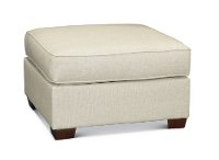 Casual Classic Linen Ottoman - Alison-1