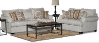 Casual Classic Linen 2 Piece Living Room Set - Alison