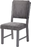 HM4290-18VG/SIDECHR Clearance Gray Upholstered Dining Chair - Factory