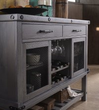 HM4290-SE/SERER Gray Dining Server - Factory -2