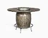Barrel Tobacco Brown Counter Table