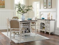 Upholstered Counter Height Stool - Mystic Cay-2