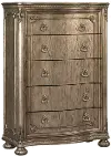 Seville Traditional Platinum Gold Chest of Drawers
