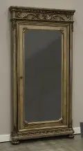 Seville Platinum Storage Floor Mirror