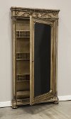 Traditional Platinum Storage Floor Mirror - Seville-2