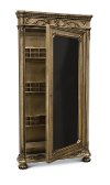 Traditional Platinum Storage Floor Mirror - Seville-4