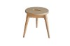 Solid Wood Round Tripod Stool - Arendal